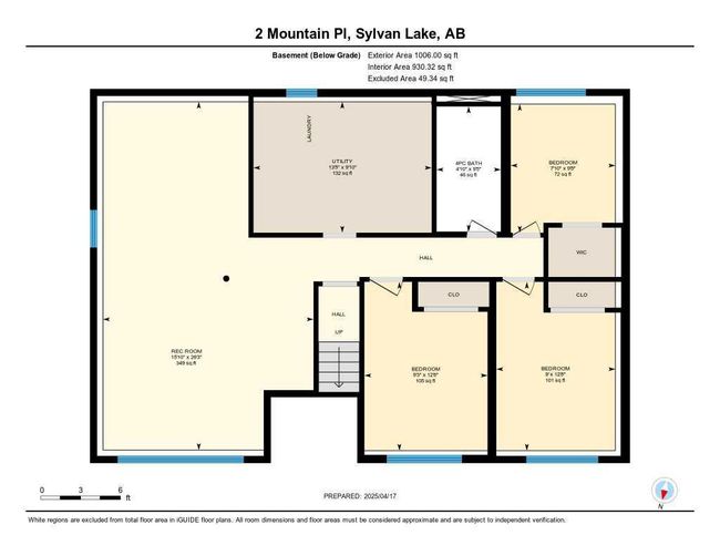 2 Mountain Pl, House other with 6 bedrooms, 3 bathrooms and 1 parking in Sylvan Lake AB | Image 42