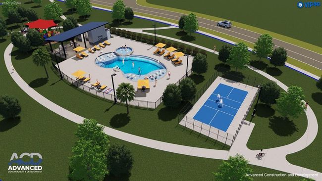 Enjoy resort-style living with features including a sparkling pool, tennis courts, scenic walking trails, and beautifully landscaped parks. | Image 24