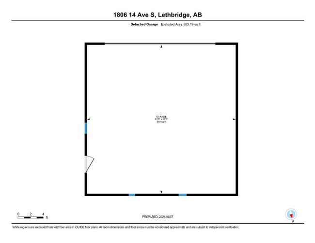 1806 14 Avenue S, Home with 4 bedrooms, 2 bathrooms and 3 parking in Lethbridge AB | Image 43