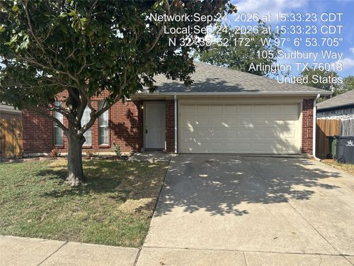 105 Sudbury Way, Arlington, TX, 76018-4041 | Card Image