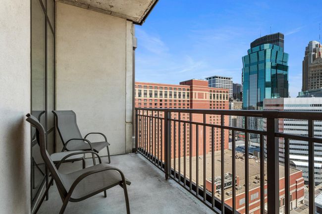 Balcony with room to sit and/or grill | Image 18