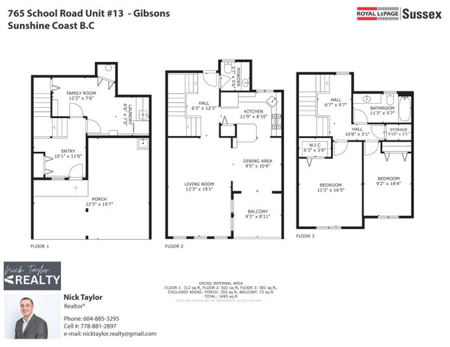 13 - 765 School Road, Townhouse with 3 bedrooms, 1 bathrooms and 2 parking in Gibsons BC | Image 34