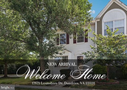 17875 Lounsbery Dr, DUMFRIES, VA, 22026-2640 | Card Image