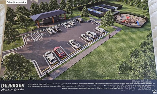 3 pickleball courts and playground | Image 28