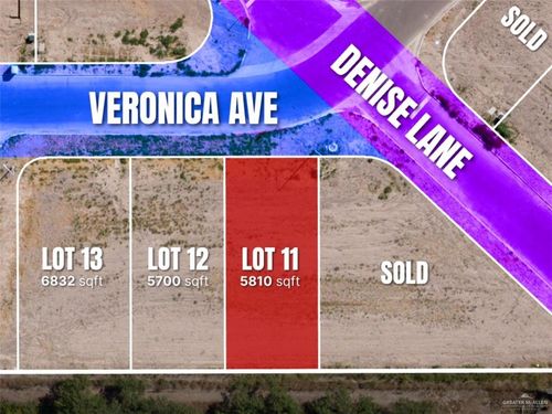 Lot 11 Veronica Avenue, Roma, TX, 78584 | Card Image