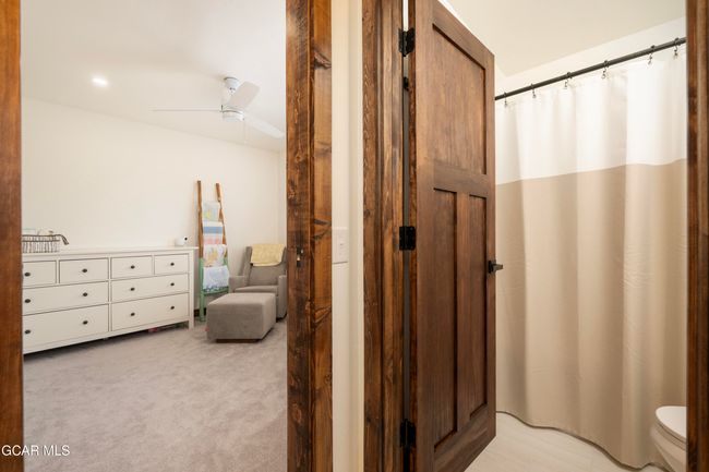 Jack and Jill Bathroom Off Bedroom 2 and 3. Private Shower and Toilet. Looking into Bedroom 3. | Image 45