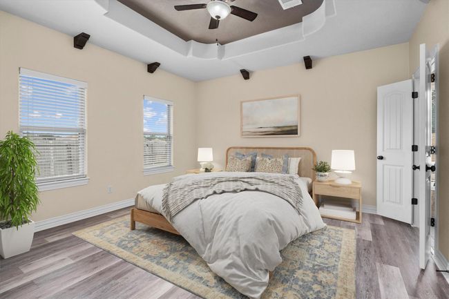 Digitally staged Primary Bedroom | Image 23