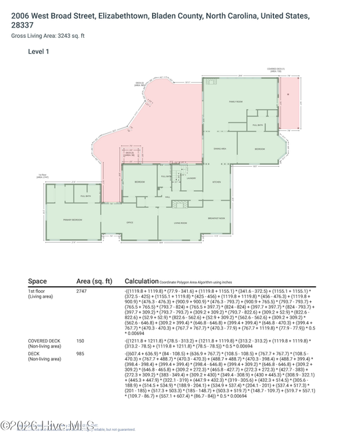 2006 W Broad St, Elizabethtown, NC, 28337-8824 | Card Image