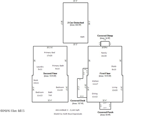 404 Avenue C, New Bern, NC, 28560-3116 | Card Image