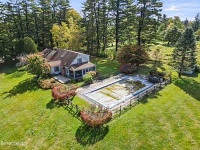 Aerial of 12 Bishop Estates - Gorgeous property and home has been completely updated throughout with a gorgeous heated pool | Image 1