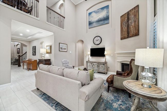 View from breakfast area across family room. | Image 7