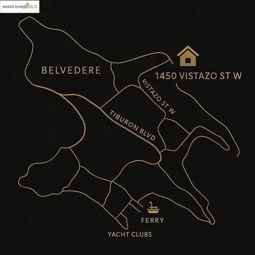 1450 Vistazo St W, Tiburon, CA, 94920-1713 | Card Image