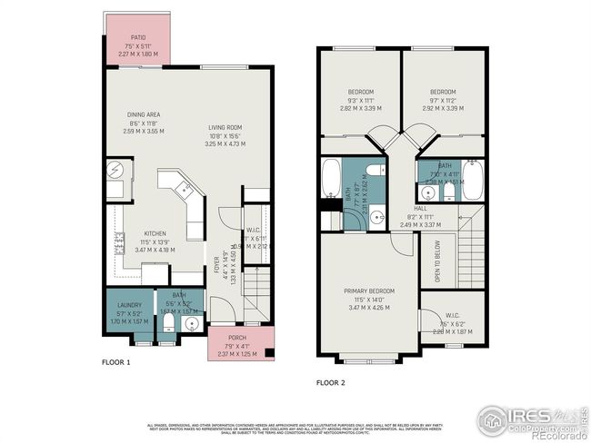 6827 Autumn Ridge Dr, Condo with 3 bedrooms, 3 bathrooms and null parking in Fort Collins CO | Image 27
