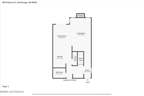 8819 Boom Cir, Anchorage, AK, 99502-5592 | Card Image