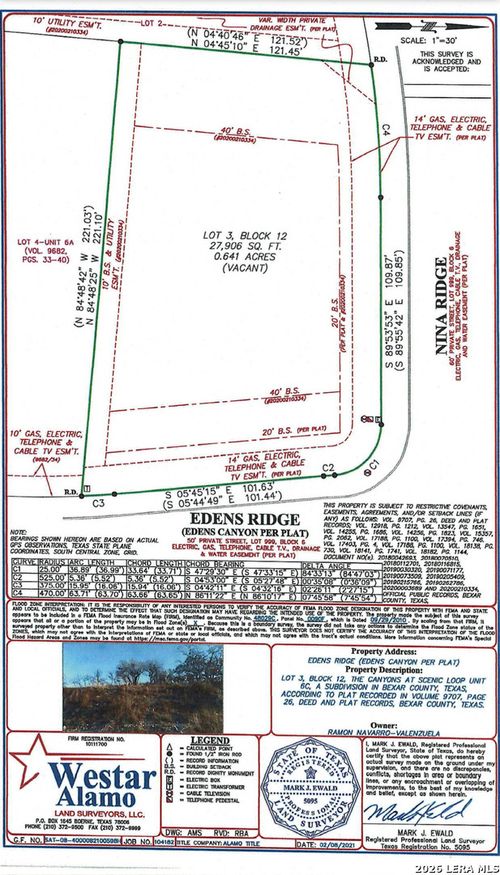 0 Edens Cyn, San Antonio, TX, 78255 | Card Image