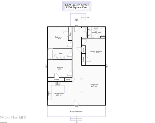 1309 Church St, Wilmington, NC, 28401-5437 | Card Image
