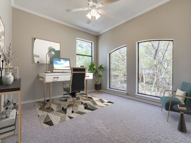 Bedroom 5 could make a great study, with floor length windows facing the front. | Image 30
