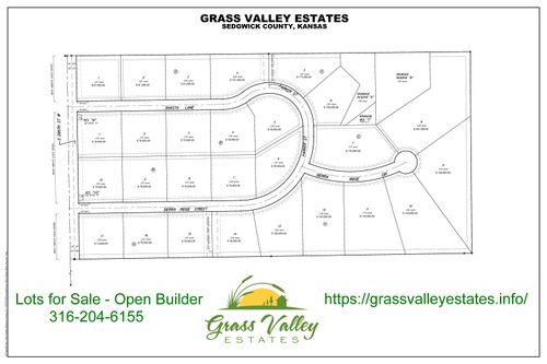 Lot 10 Block B Grass Valley Estates, Garden Plain, KS, 67050 | Card Image