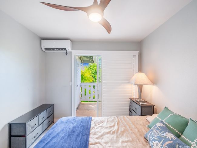 2nd bedroom with lanai and split AC | Image 15