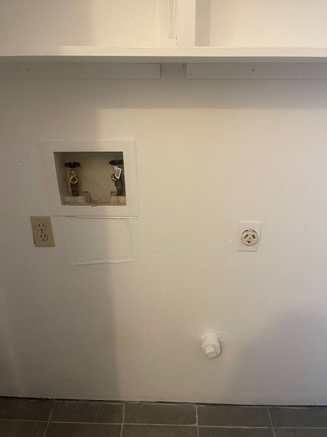 Utility closet. Full size washer dryer hookups. | Image 16