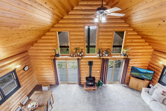 View of the living room from the loft | Image 13