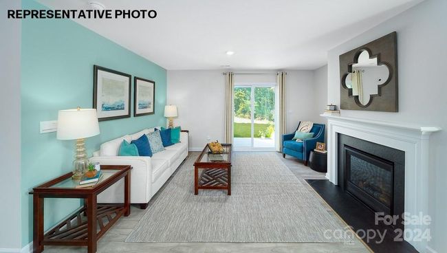*Fireplace will be electric and look is different than picture | Image 10