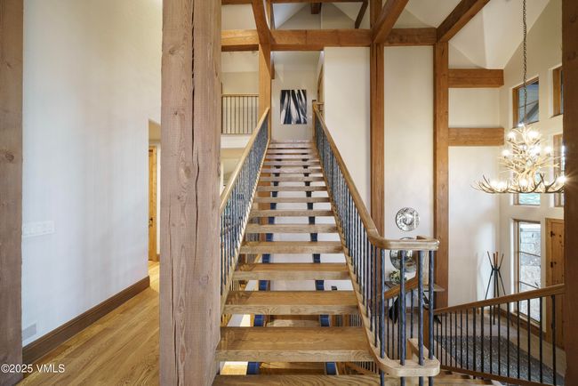 New Oak and Metal Flying Staircase. | Image 33