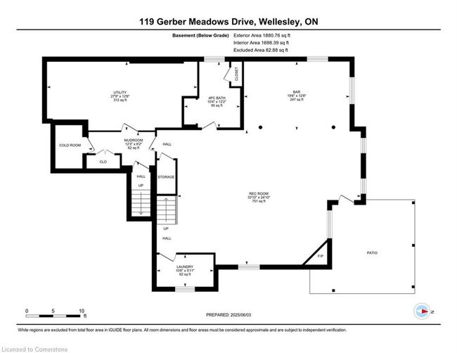119 Gerber Meadows Dr, House other with 2 bedrooms, 3 bathrooms and 4 parking in Wellesley ON | Image 41