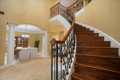 Entry hall with 22 foot ceilings | Image 3