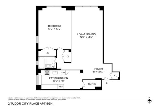 5gn-2 Tudor City Place, New York City, NY, 10017 | Card Image
