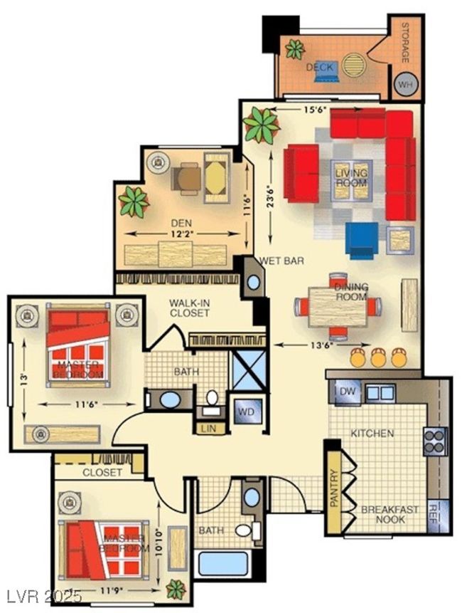 137 - 210 E Flamingo Rd, Condo with 2 bedrooms, 2 bathrooms and null parking in Las Vegas NV | Image 22