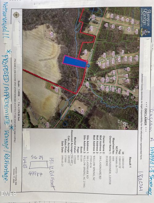 300 Landmark Rd, Willow Spring, NC, 27592-8136 | Card Image