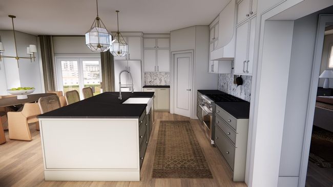 Photos are renderings from interior designer, home is currently under construction. As a rendering not all final finishes will match representation in rendering. Inquire with agent for final selected finishes. | Image 6
