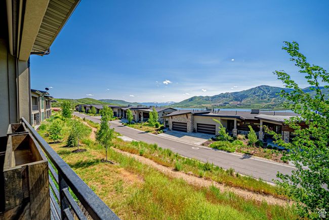 View of mountain backdrop with nearby suburban area | Image 27