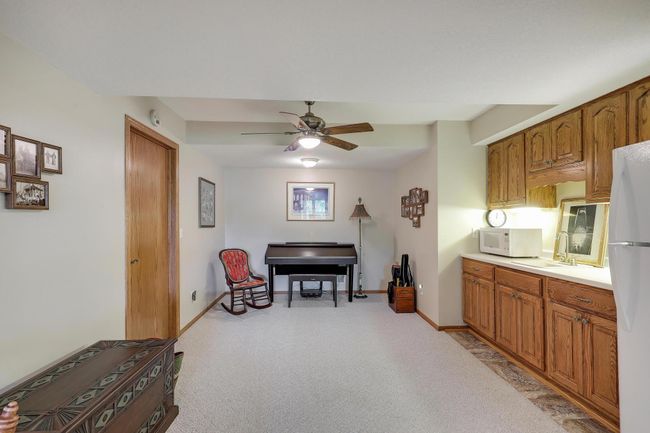 Ceiling fan where you could add a table for eating or playing games. | Image 37
