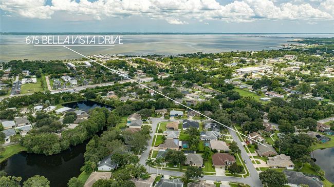 675 Bella Vista Drive, House other with 4 bedrooms, 2 bathrooms and null parking in Titusville FL | Image 2