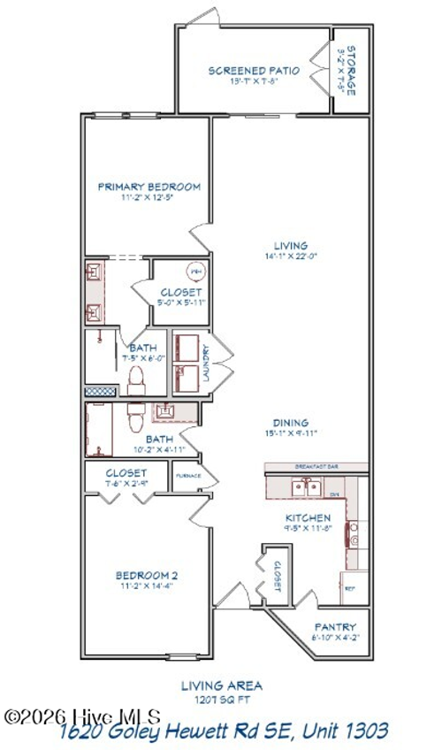 1303-1620 Goley Hewett Road Se, Bolivia, NC, 28422 | Card Image