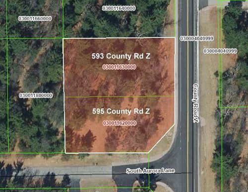 593, 595 County Road Z, Rome, WI, 54457 | Card Image