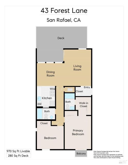 43 Forest Lane, San Rafael, CA, 94903 | Card Image