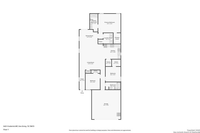 5431 Frederick Blf, House other with 3 bedrooms, 2 bathrooms and null parking in Von Ormy TX | Image 35