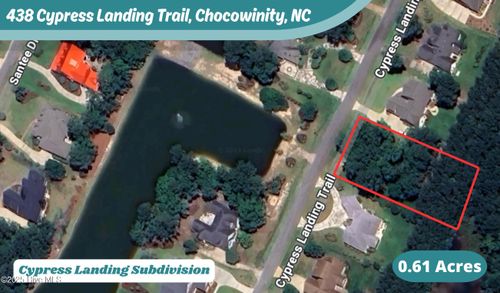 438 Cypress Landing Trail, Chocowinity, NC, 27817 | Card Image