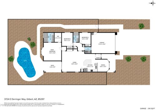 3724 E Derringer Way, Gilbert, AZ, 85297-7825 | Card Image