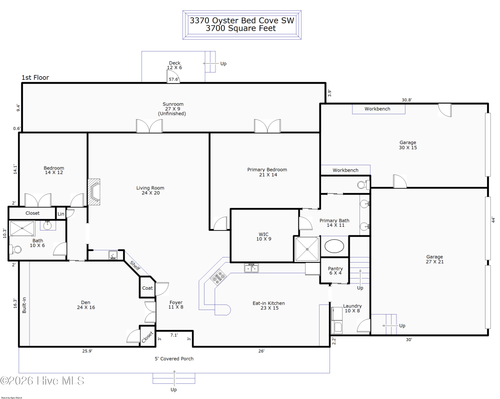 3370 Oyster Bed Cv Sw, Supply, NC, 28462-2683 | Card Image