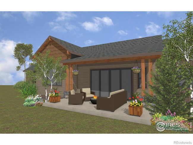 Thoughtfully positioned back patio | Image 5