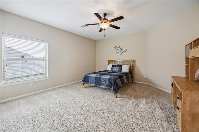 Very large secondary bedroom located upstairs with Hollywood Bath | Image 35