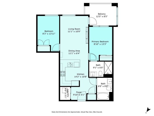205 - 45510 Market Way, Condo with 2 bedrooms, 2 bathrooms and null parking in Chilliwack BC | Image 4