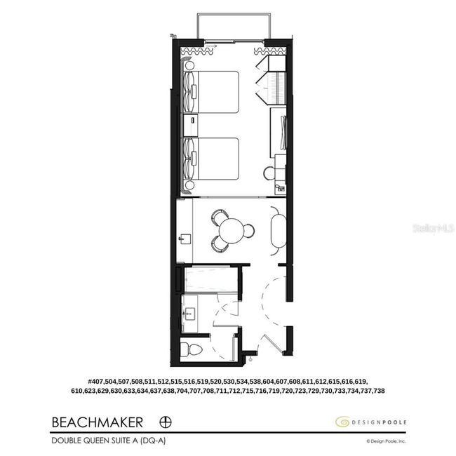 #17 Dbl Queen Suite A - exact floor plans and pricing may vary | Image 17