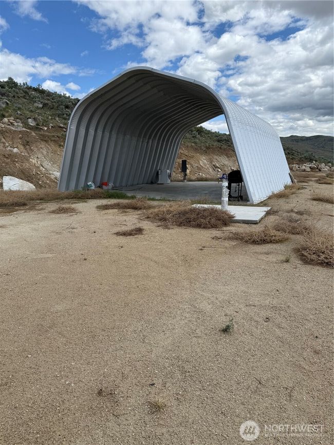 30x38 x 20' H Quonset Hut...big enough for most RV's, boats and recreational toys. Water fossette near quonset hut, electricity is there also. | Image 11