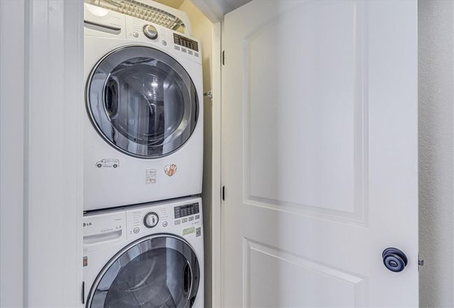 Laundry closet with stackable W/D | Image 27