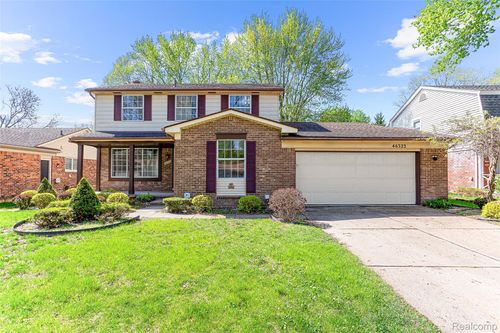 46323 Gainsborough Dr, Canton, MI, 48187-1563 | Card Image